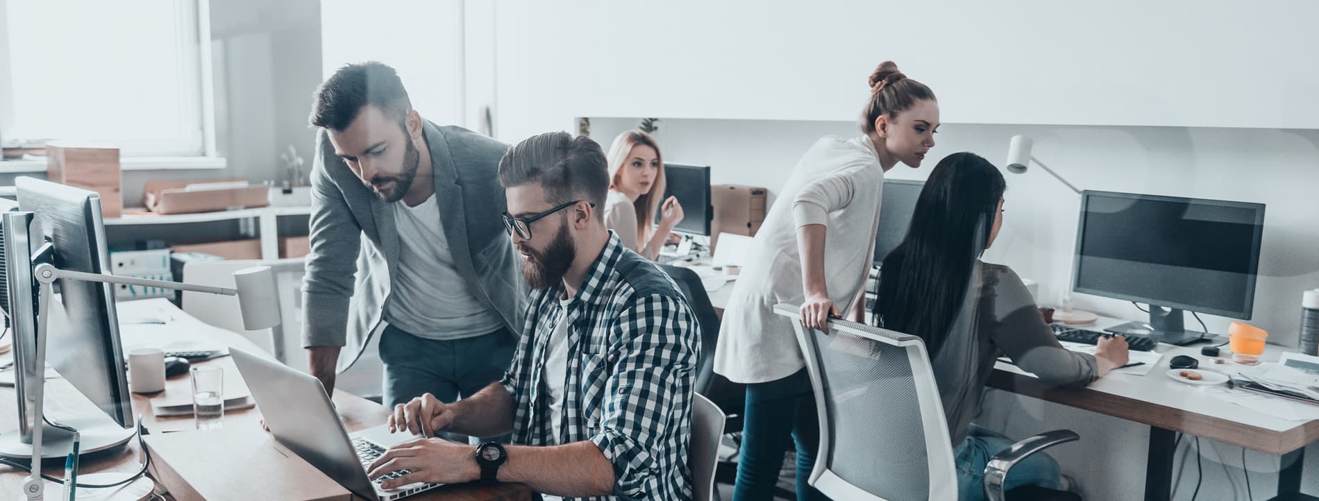 Pilot Hub Studio team collaboration - Professional developers working together on innovative web applications and AI solutions